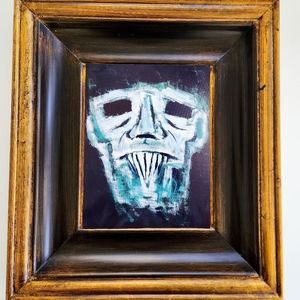 Halloween Nosferatu Dracula vampire Art Print from orginal art canvas Fall Autum